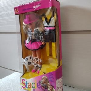 Vintage 1991 Party' N Play Stacie doll little sister of Barbie